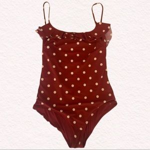 & Other Stories Polka Dot Swimsuit